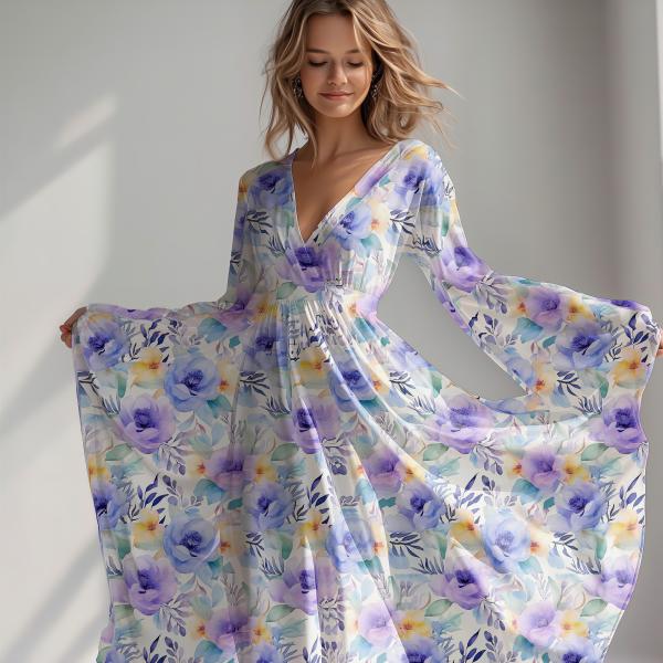 Sweet fairies Blumen lila/gelb